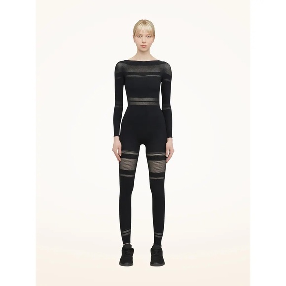 Wolford Pants - Wolford Net Lines Jumpsuit
